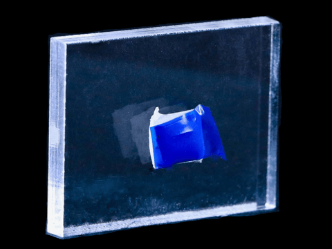 Display Stand And Mineral Tack 0.25"H x 1.50"W x 2.0"L - Fossil Age Minerals