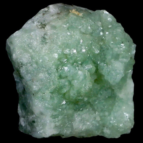 2.2" Rough Green Prehnite Crystal Mineral Specimen Location Imilchil, Morocco - Fossil Age Minerals