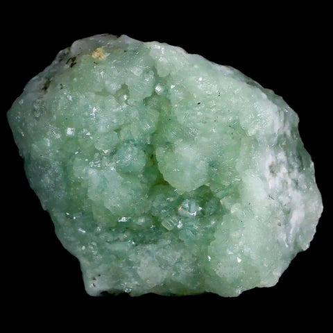 2.2" Rough Green Prehnite Crystal Mineral Specimen Location Imilchil, Morocco - Fossil Age Minerals