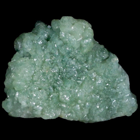 3.4" Rough Green Prehnite Crystal Mineral Specimen Location Imilchil, Morocco - Fossil Age Minerals