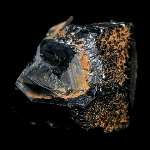 1.3" Natural Rough Schorl Black Tourmaline Mineral Erongo Mountains, Namibia - Fossil Age Minerals