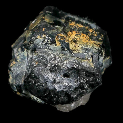 1.1" Natural Rough Schorl Black Tourmaline Mineral Erongo Mountains, Namibia - Fossil Age Minerals