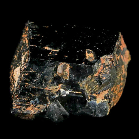 1.2" Natural Rough Schorl Black Tourmaline Mineral Erongo Mountains, Namibia - Fossil Age Minerals