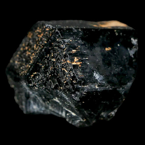 1.1" Natural Rough Schorl Black Tourmaline Mineral Erongo Mountains, Namibia - Fossil Age Minerals