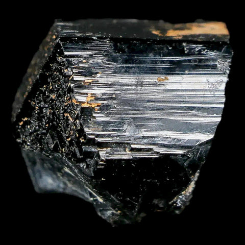1.1" Natural Rough Schorl Black Tourmaline Mineral Erongo Mountains, Namibia - Fossil Age Minerals