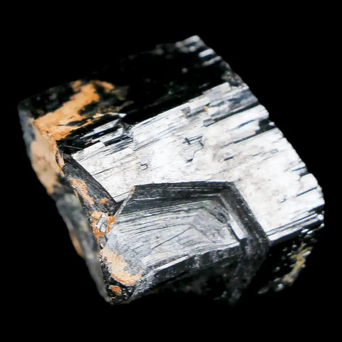 1.1" Natural Rough Schorl Black Tourmaline Mineral Erongo Mountains, Namibia - Fossil Age Minerals