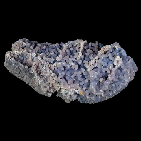 4.6" Purple Grape Agate Botryoidal Crystal Druzy Cluster Mineral Sulawesi Island - Fossil Age Minerals