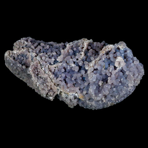 4.6" Purple Grape Agate Botryoidal Crystal Druzy Cluster Mineral Sulawesi Island - Fossil Age Minerals