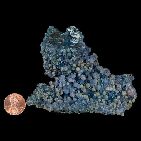 3.7" Purple Grape Agate Botryoidal Crystal Druzy Cluster Mineral Sulawesi Island - Fossil Age Minerals