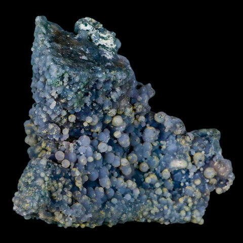 3.7" Purple Grape Agate Botryoidal Crystal Druzy Cluster Mineral Sulawesi Island - Fossil Age Minerals