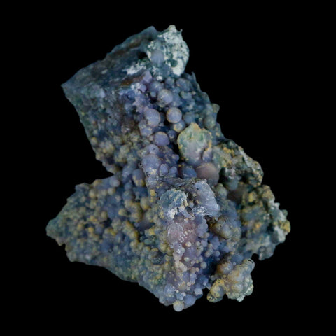 3.7" Purple Grape Agate Botryoidal Crystal Druzy Cluster Mineral Sulawesi Island - Fossil Age Minerals