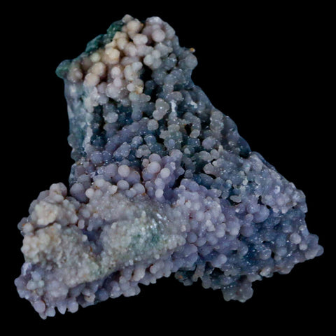 2.1" Purple Grape Agate Botryoidal Crystal Druzy Cluster Mineral Sulawesi Island - Fossil Age Minerals