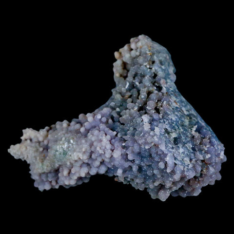 2.1" Purple Grape Agate Botryoidal Crystal Druzy Cluster Mineral Sulawesi Island - Fossil Age Minerals