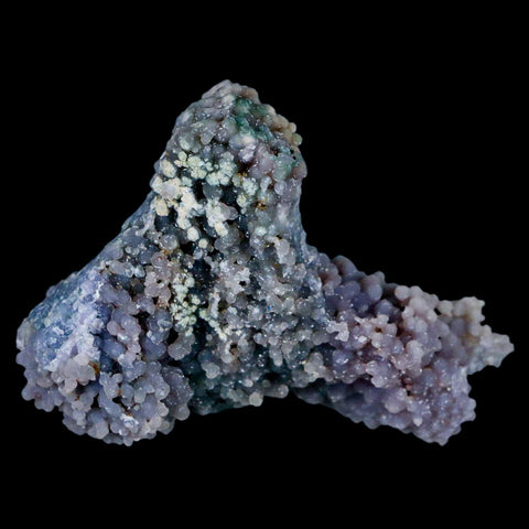 2.1" Purple Grape Agate Botryoidal Crystal Druzy Cluster Mineral Sulawesi Island - Fossil Age Minerals