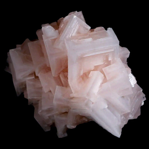 2.9" Quality Pink Halite Salt Crystals Cluster Mineral Trona, CA Searles Lake - Fossil Age Minerals