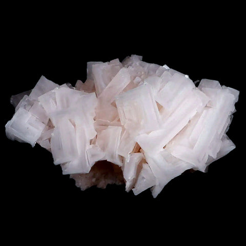 3.7" Quality Pink Halite Salt Crystals Cluster Mineral Trona, CA Searles Lake - Fossil Age Minerals