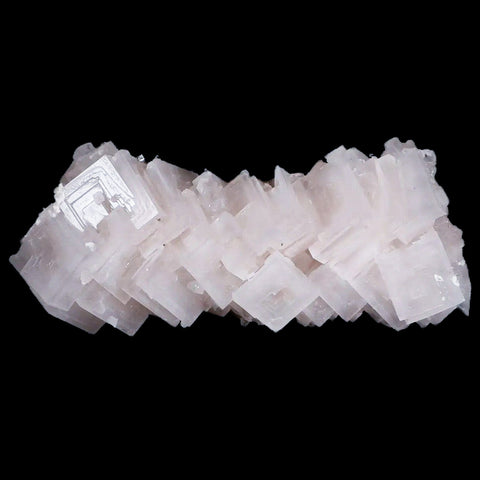 3.6" Quality White Halite Salt Crystals Cluster Mineral Trona, CA Searles Lake - Fossil Age Minerals
