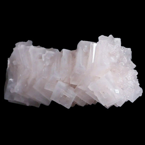 3.6" Quality White Halite Salt Crystals Cluster Mineral Trona, CA Searles Lake - Fossil Age Minerals