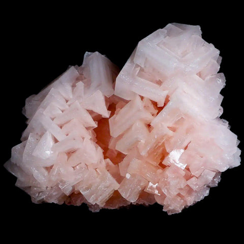 4.2" Quality Pink Halite Salt Crystals Cluster Mineral Trona, CA Searles Lake - Fossil Age Minerals