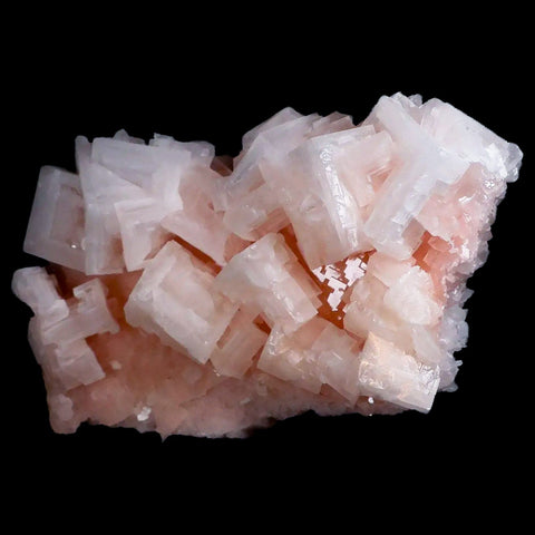 XL 5.1" Quality Pink Halite Salt Crystals Cluster Mineral Trona, CA Searles Lake - Fossil Age Minerals