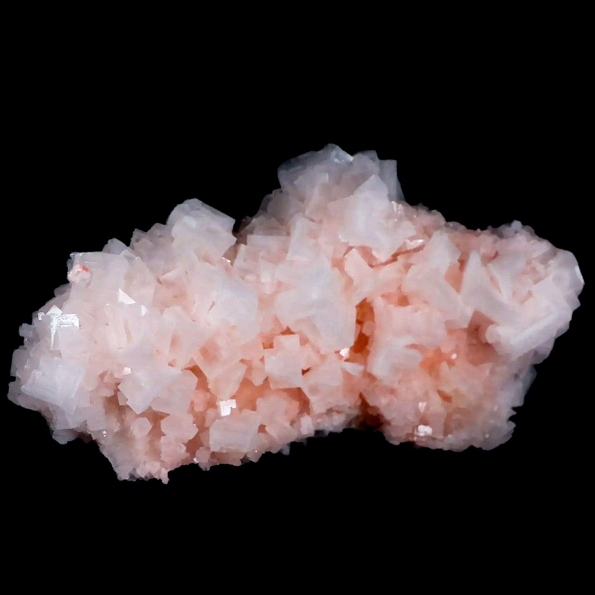 XL 7" Quality Pink Halite Salt Crystals Cluster Mineral Trona, CA Searles Lake - Fossil Age Minerals