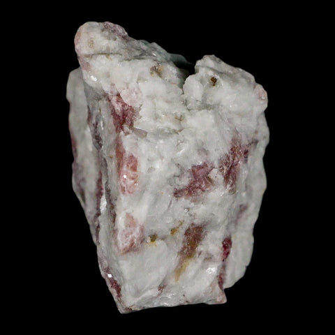 2.3" Natural Rough Pink Tourmaline on Crystal Quartz Mineral Specimen Brazil - Fossil Age Minerals