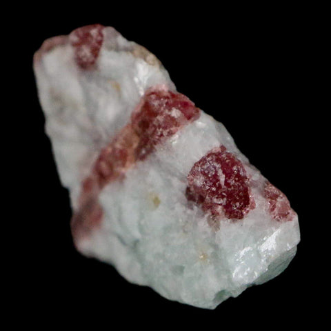 1.9" Natural Rough Pink Tourmaline on Crystal Quartz Mineral Specimen Brazil - Fossil Age Minerals