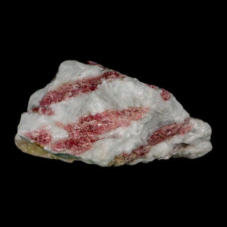 2.4" Natural Rough Pink Tourmaline on Crystal Quartz Mineral Specimen Brazil