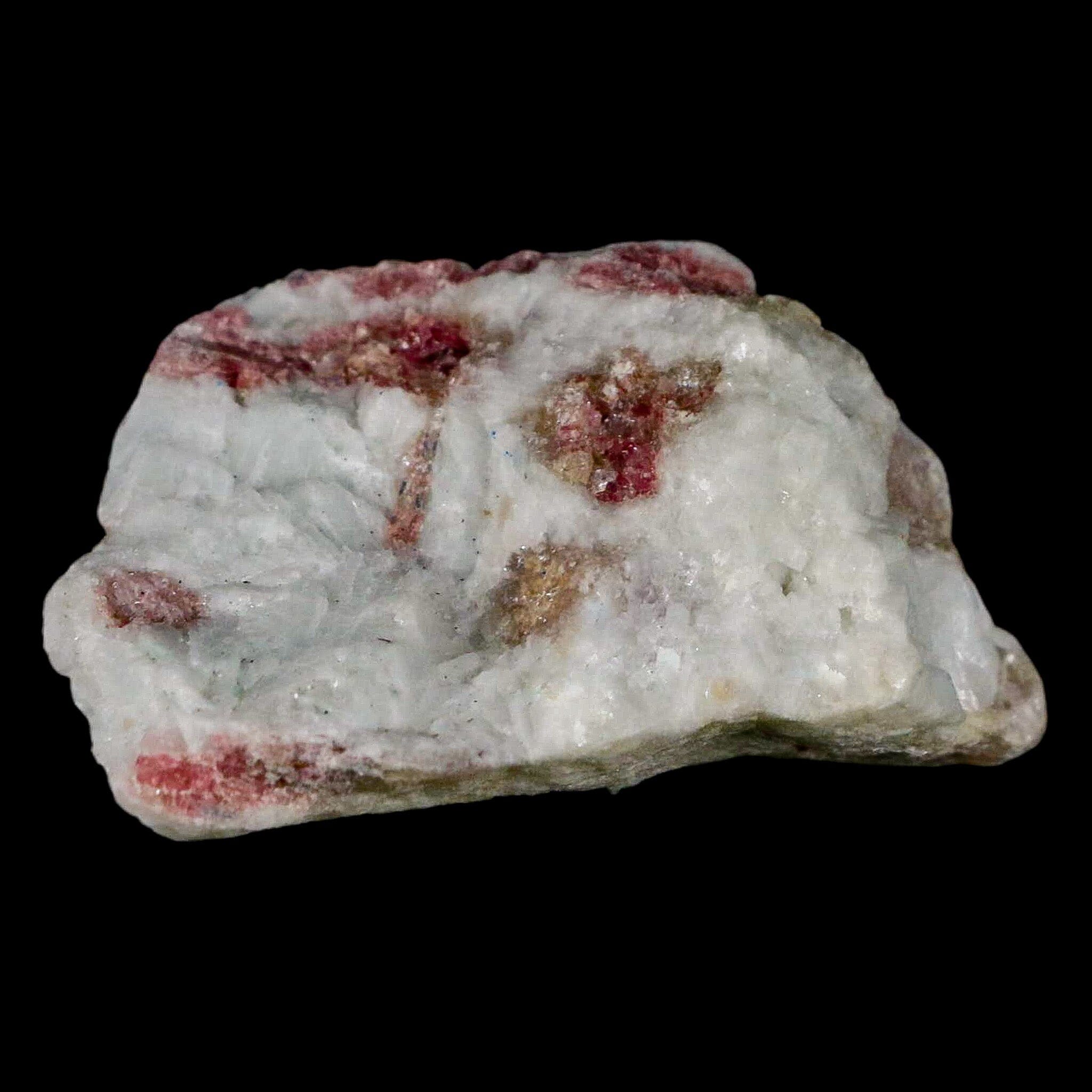 2.4" Natural Rough Pink Tourmaline on Crystal Quartz Mineral Specimen Brazil - Fossil Age Minerals