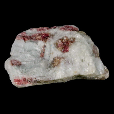 2.4" Natural Rough Pink Tourmaline on Crystal Quartz Mineral Specimen Brazil - Fossil Age Minerals