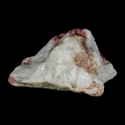 2.4" Natural Rough Pink Tourmaline on Crystal Quartz Mineral Specimen Brazil - Fossil Age Minerals