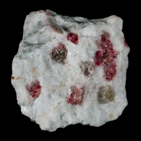 2.7" Natural Rough Pink Tourmaline on Crystal Quartz Mineral Specimen Brazil - Fossil Age Minerals