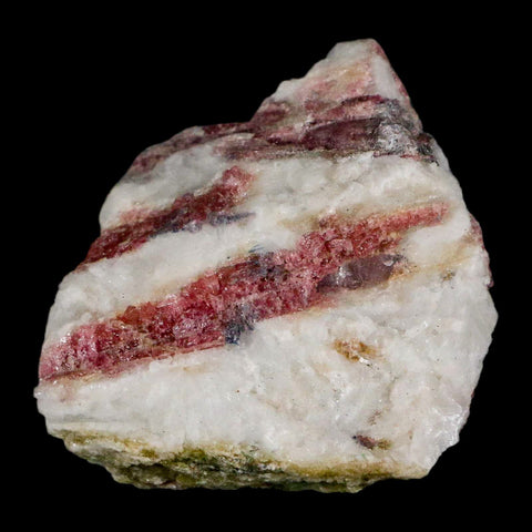 1.9" Natural Rough Pink Tourmaline on Crystal Quartz Mineral Specimen Brazil - Fossil Age Minerals