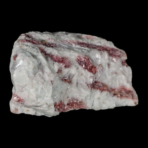 2.9" Natural Rough Pink Tourmaline on Crystal Quartz Mineral Specimen Brazil - Fossil Age Minerals