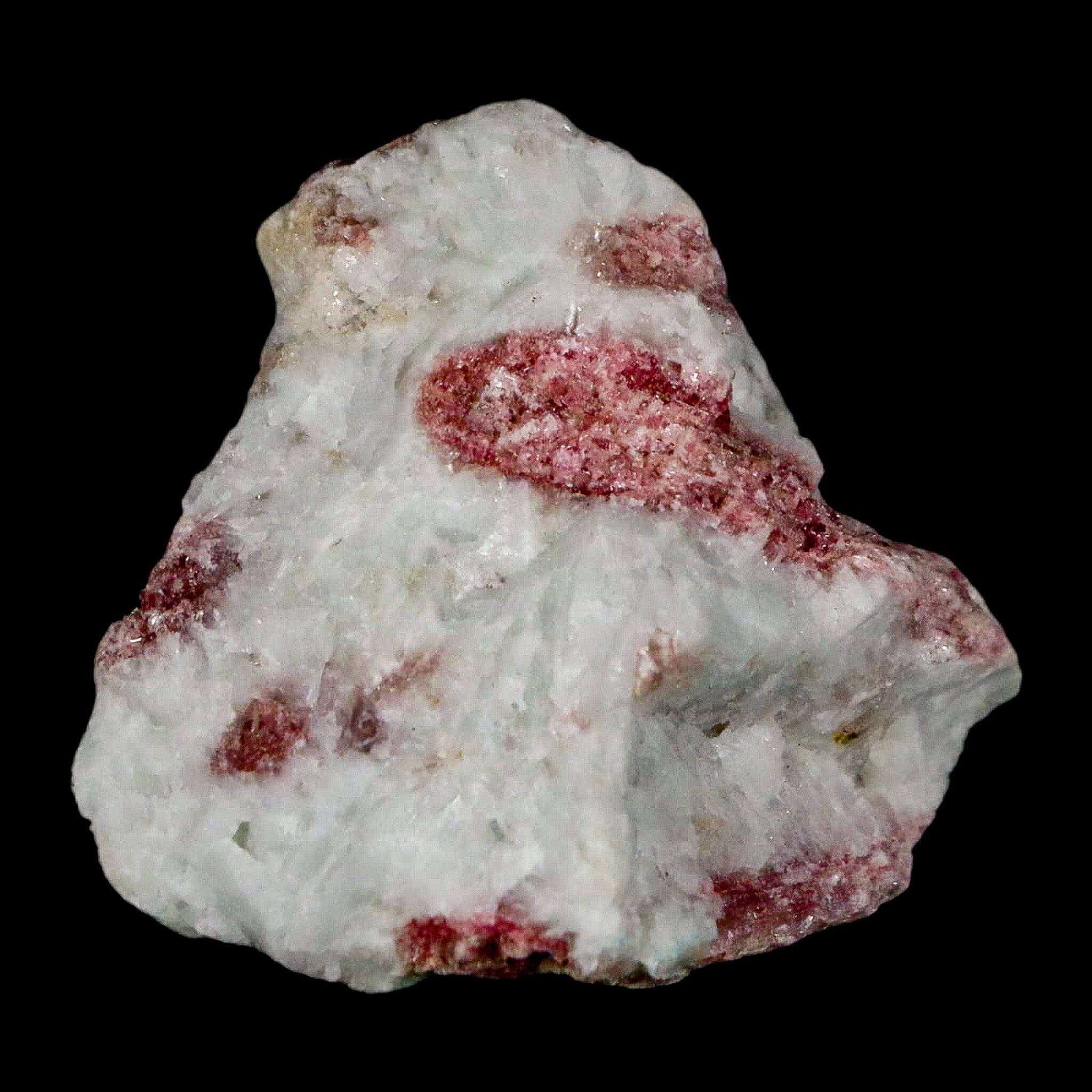 2" Natural Rough Pink Tourmaline on Crystal Quartz Mineral Specimen Brazil - Fossil Age Minerals