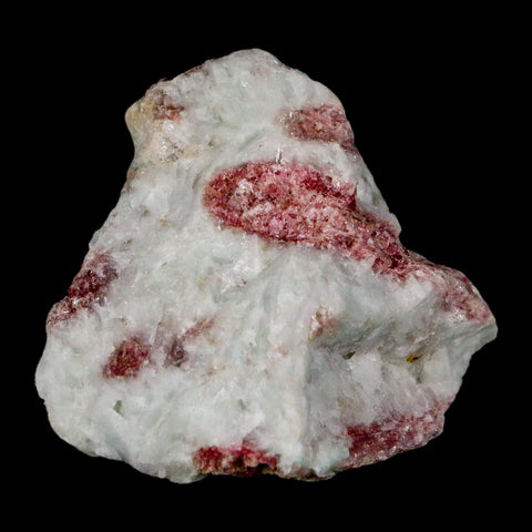 2" Natural Rough Pink Tourmaline on Crystal Quartz Mineral Specimen Brazil - Fossil Age Minerals