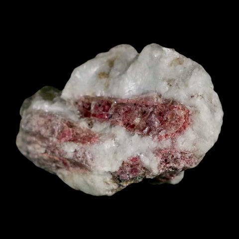 2.7" Natural Rough Pink Tourmaline on Crystal Quartz Mineral Specimen Brazil - Fossil Age Minerals