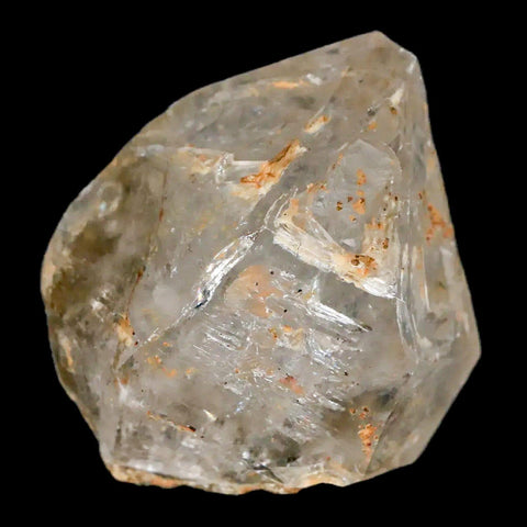 1.7" Natural Clear Skeletal Crystal Quartz Point Fenestra Quartz Imilchil Morocco - Fossil Age Minerals