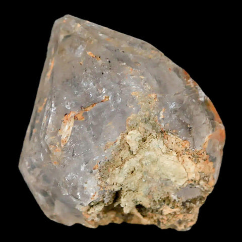 1.7" Natural Clear Skeletal Crystal Quartz Point Fenestra Quartz Imilchil Morocco - Fossil Age Minerals