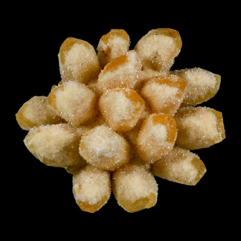 3.1" Yellow Phantom Ghost Quartz Crystal, Chlorite Cluster Mineral Specimen - Fossil Age Minerals