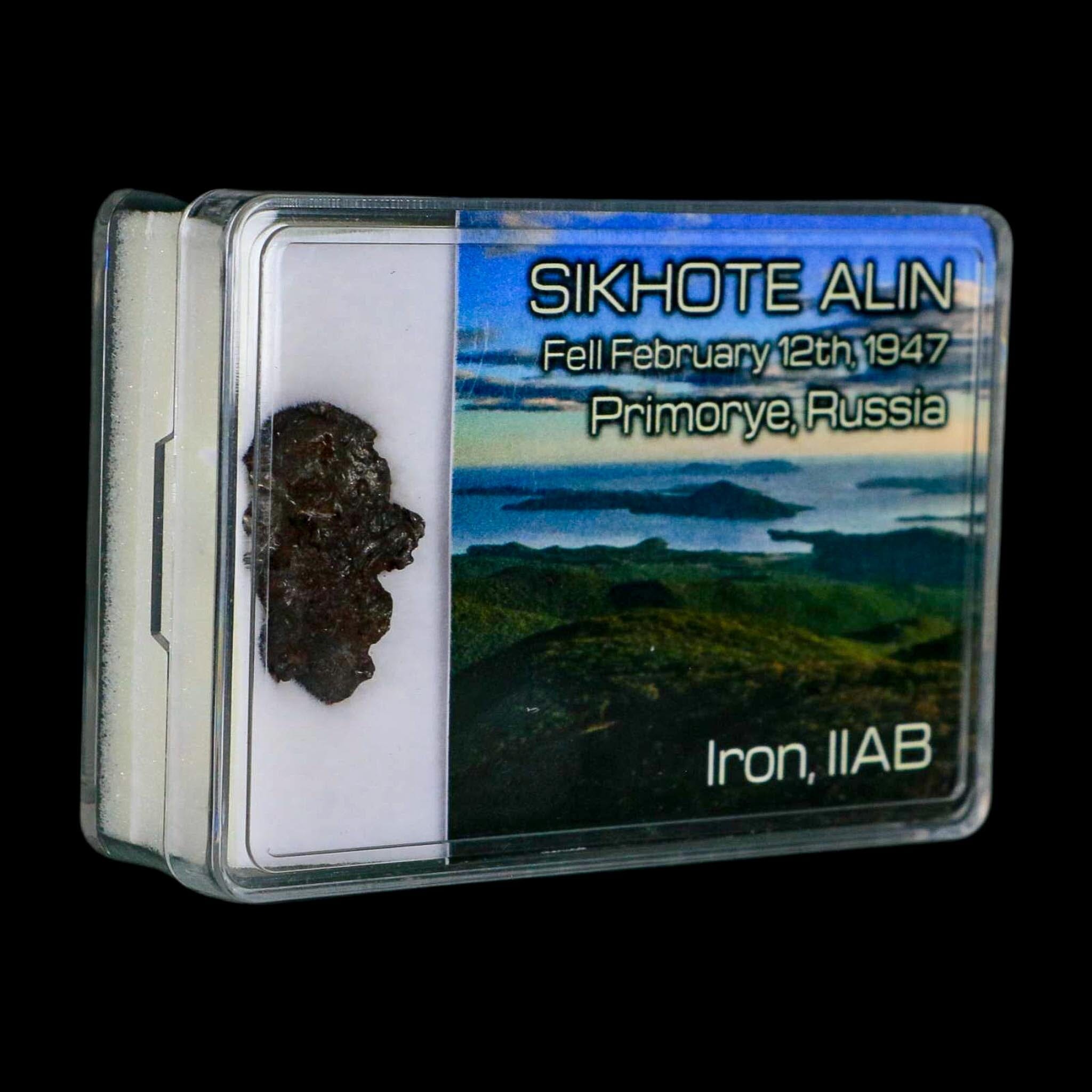 1" Sikhote Alin Meteorite Specimen Primorye Territory Russia Meteorites 4.55 Grams Display - Fossil Age Minerals