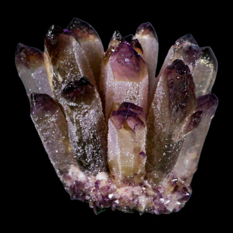 2.9" Purple Phantom Ghost Quartz Crystal, Chlorite Cluster Mineral Specimen - Fossil Age Minerals