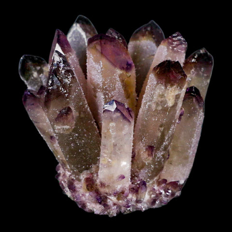 2.9" Purple Phantom Ghost Quartz Crystal, Chlorite Cluster Mineral Specimen - Fossil Age Minerals