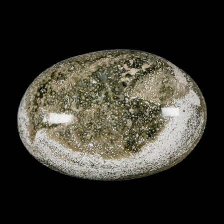 2.8" Natural Polished Ocean Jasper Crystal Palm Stone Location Madagascar Healing
