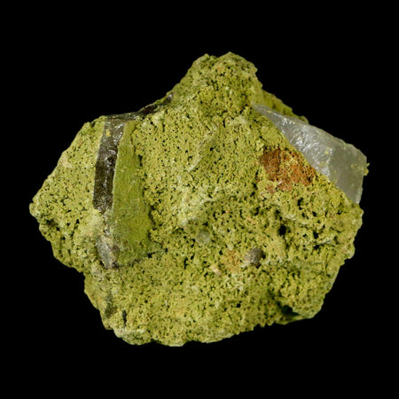 3" Rough Green Nontronite Mineral Specimen Jove Lauriano Minas Gerais Brazil