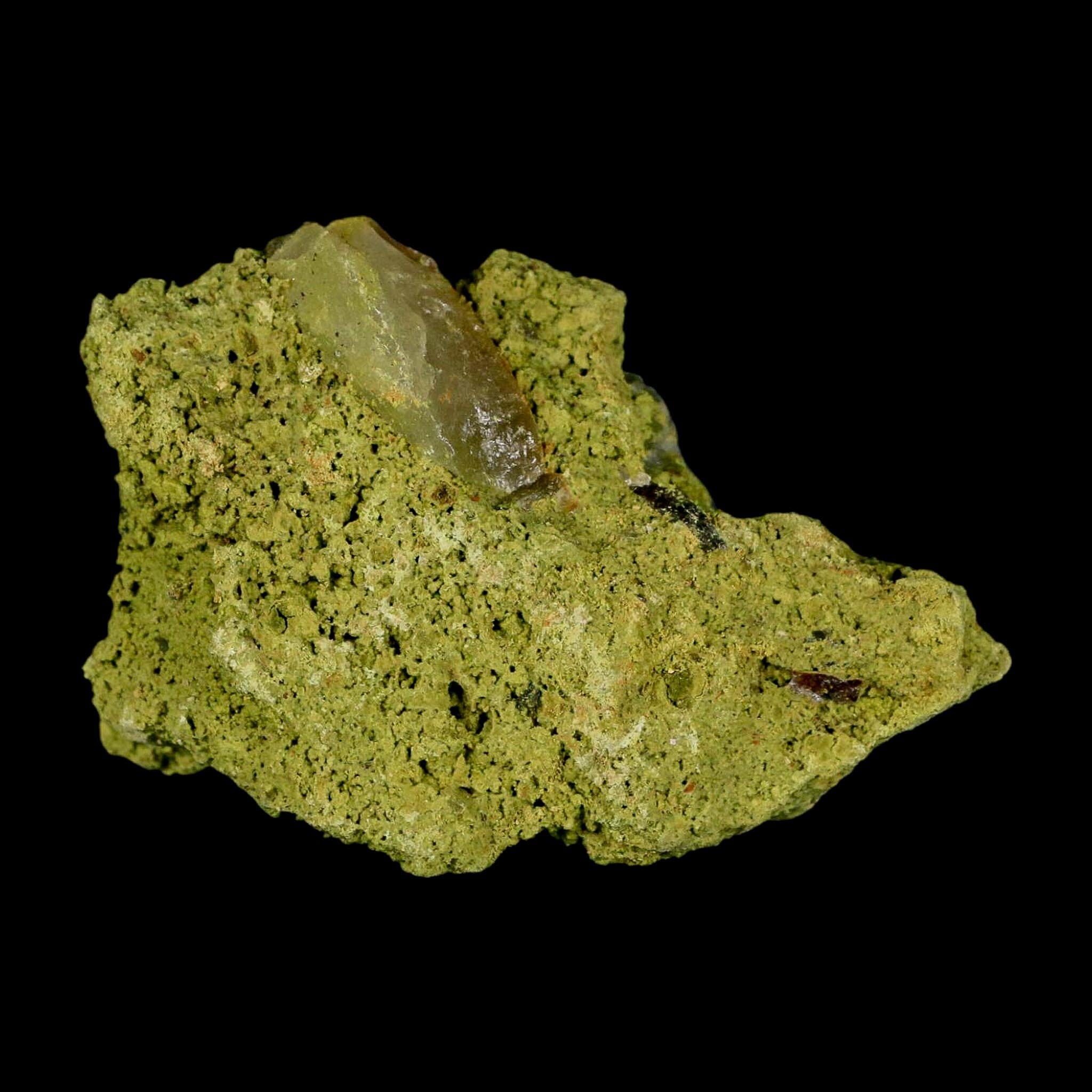 3.1" Rough Green Nontronite Mineral Specimen Jove Lauriano Minas Gerais Brazil - Fossil Age Minerals