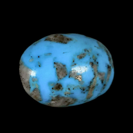 1" Natural Polished Teal Turquoise Gemstone Mineral Specimen Cab