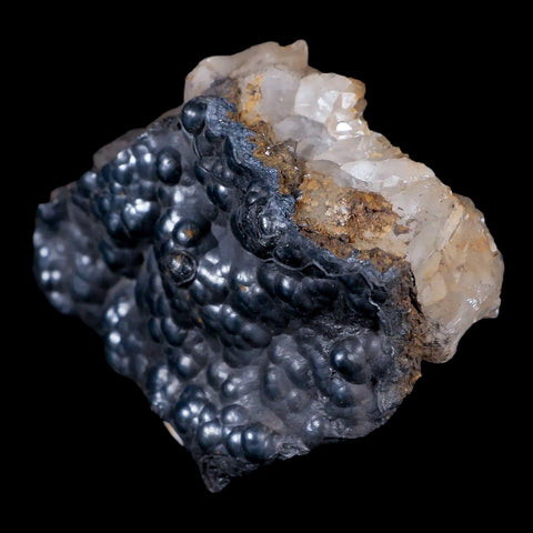 3.1" Hematite Botryoidal Kidney Ore Rock Mineral Crystal Irhoud Mine, Morocco - Fossil Age Minerals