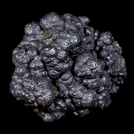 2.4 Hematite Botryoidal Kidney Ore Rock Mineral Specimen Irhoud Mine, Morocco