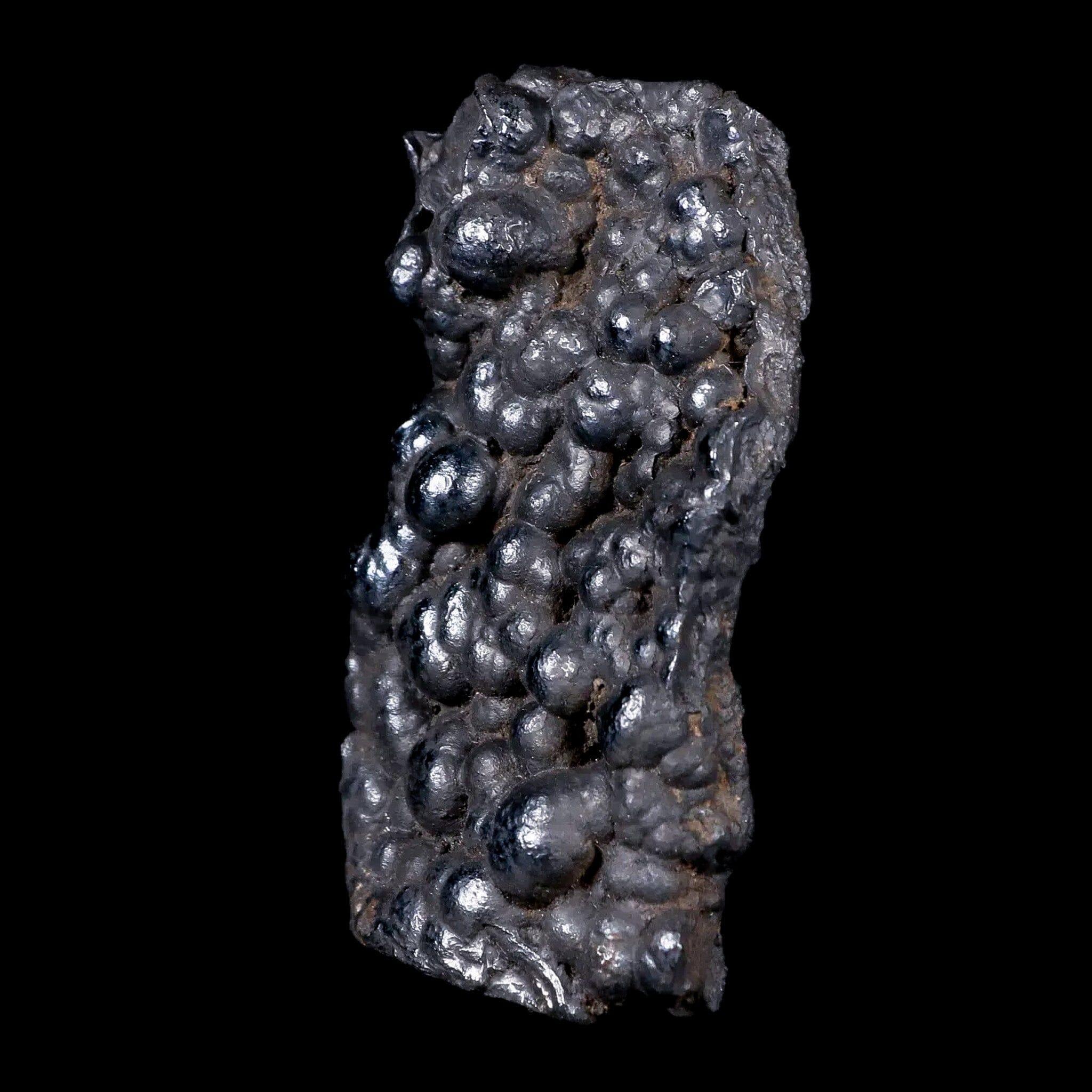 2.6" Hematite Botryoidal Kidney Ore Rock Mineral Specimen Irhoud Mine, Morocco - Fossil Age Minerals